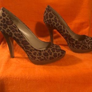 Brand new leopard print shoes